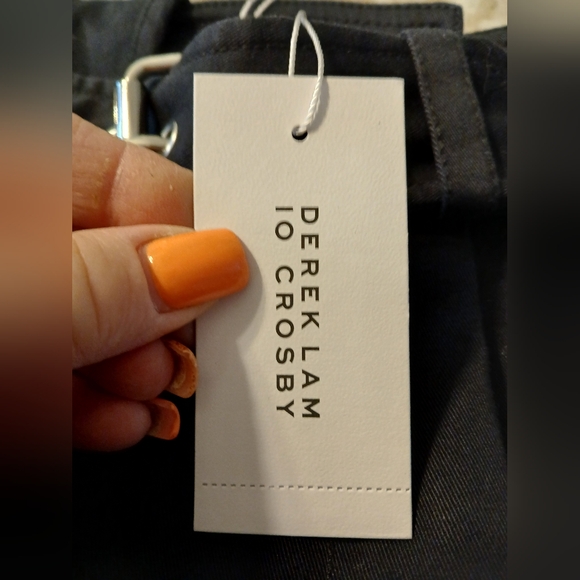 Derek Lam Monterey Belted Shorts - Picture 4 of 9